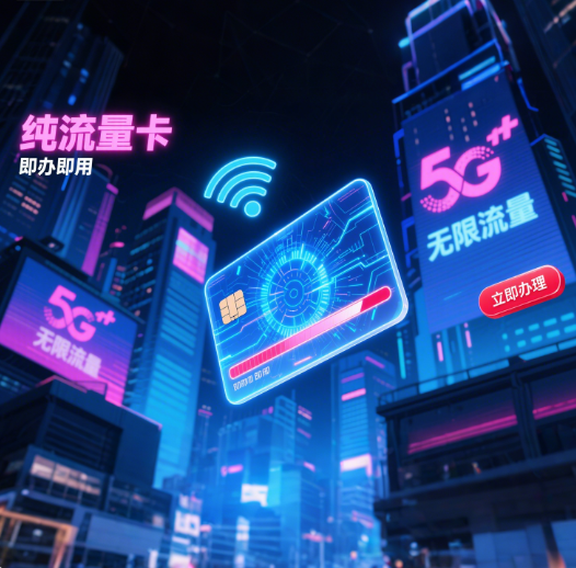 轻松办理纯流量卡